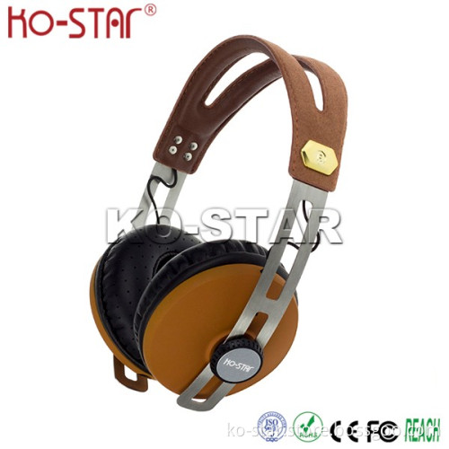 High Performance Extendable Metal Headband OEM RoHs Stereo Music Headphone for PC and Mobile